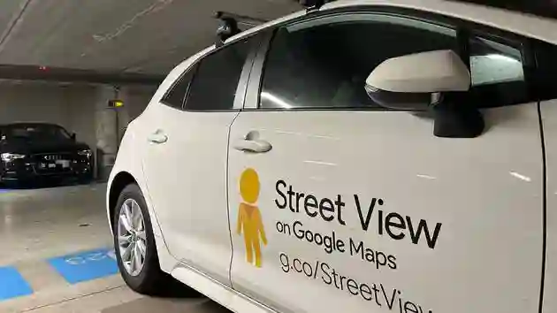 Picture of a Google Car spotted in Niort, Nouvelle-Aquitaine, France on February 26, 2025.