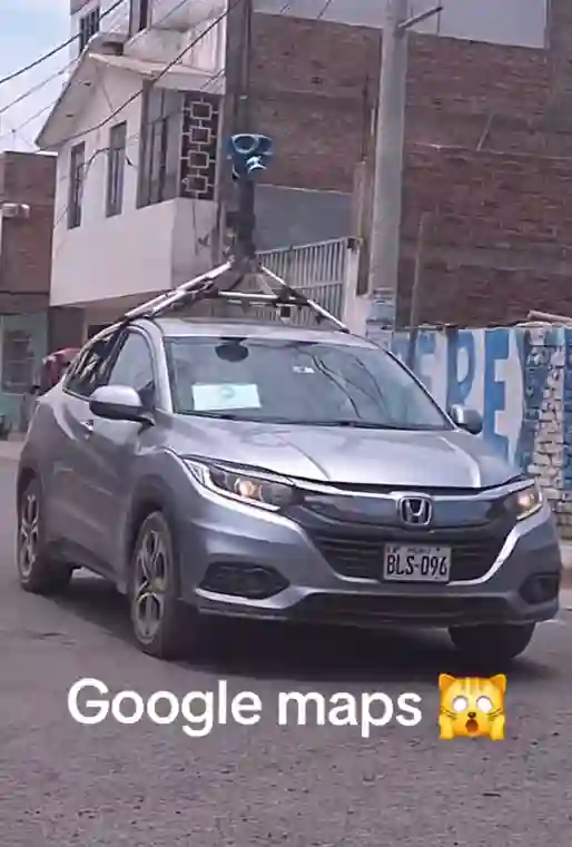 Picture of a Google Car spotted in Huacho, Lima Region, Peru on March 3, 2025.