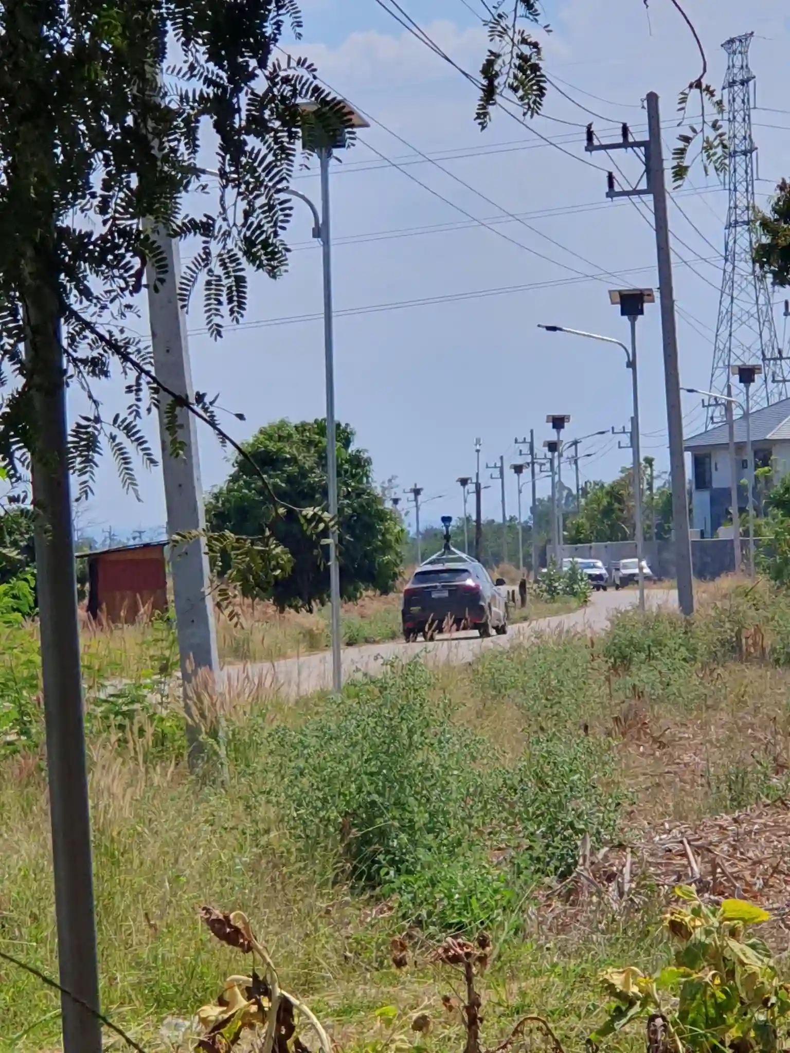 Picture of a Google Car spotted in Thong Chai Nuea, Nakhon Ratchasima, Thailand on February 28, 2025.