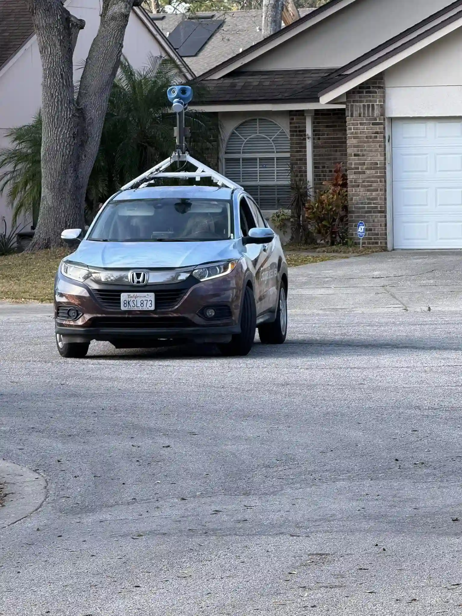 Picture of a Google Car spotted in Orlando, Florida, United States on March 4, 2025.