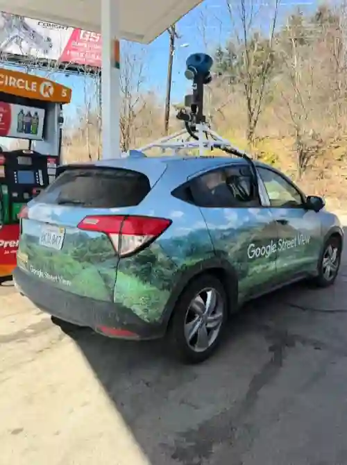Picture of a Google Car spotted in Nashville, Tennessee, United States on March 4, 2025.