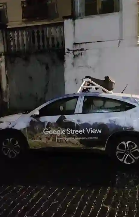 Picture of a Google Car spotted in Ouro Preto, Minas Gerais, Brazil on March 4, 2025.