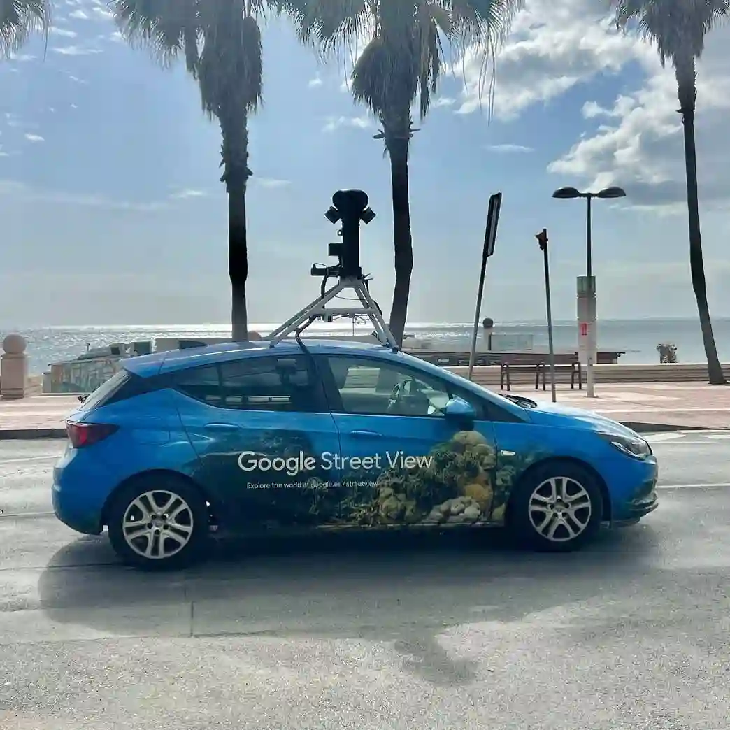Picture of a Google Car spotted in Almería, Andalusia, Spain on March 6, 2025.