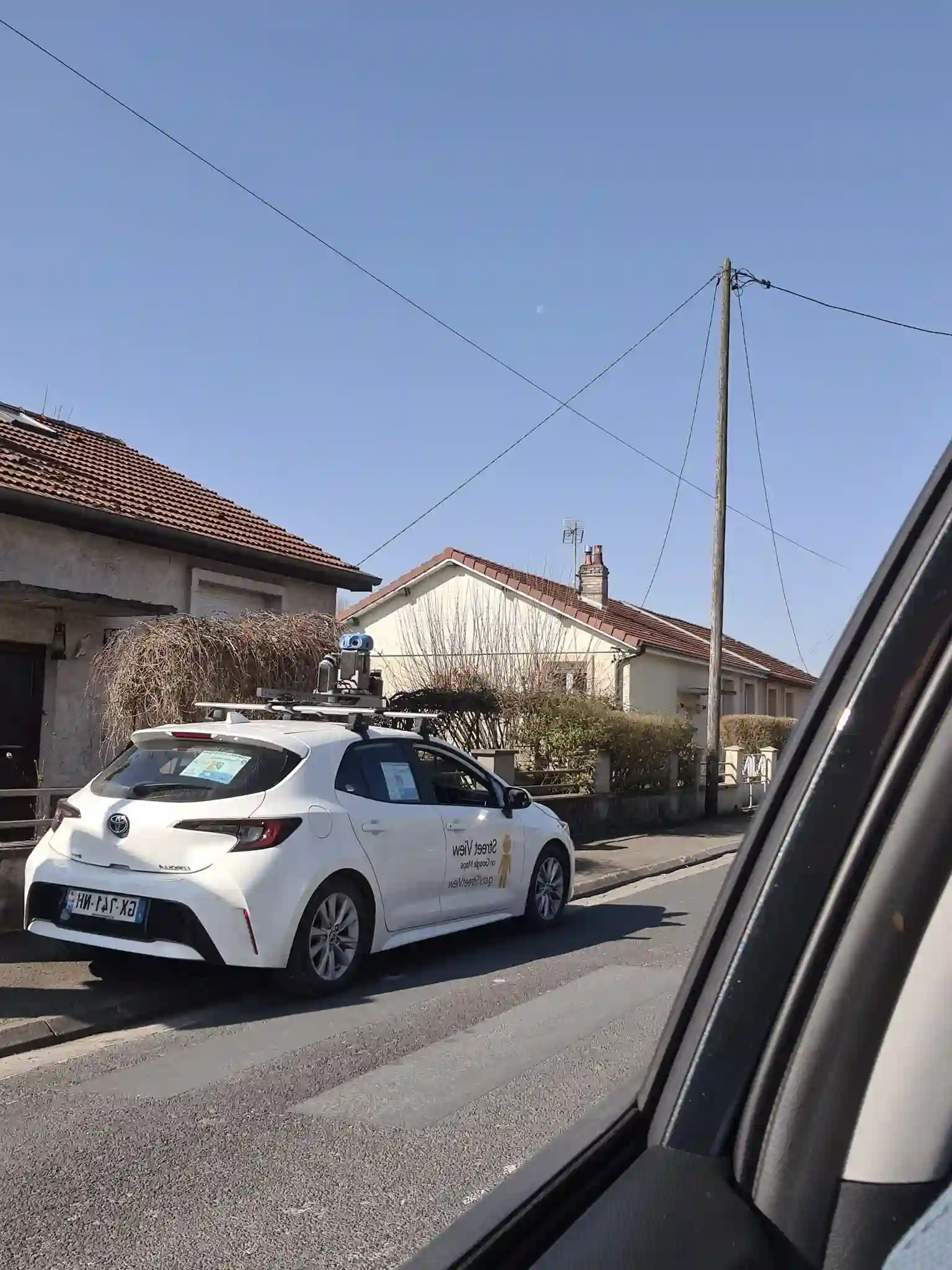 Picture of a Google Car spotted in Pagny-sur-Meuse, Grand Est, France on March 7, 2025.