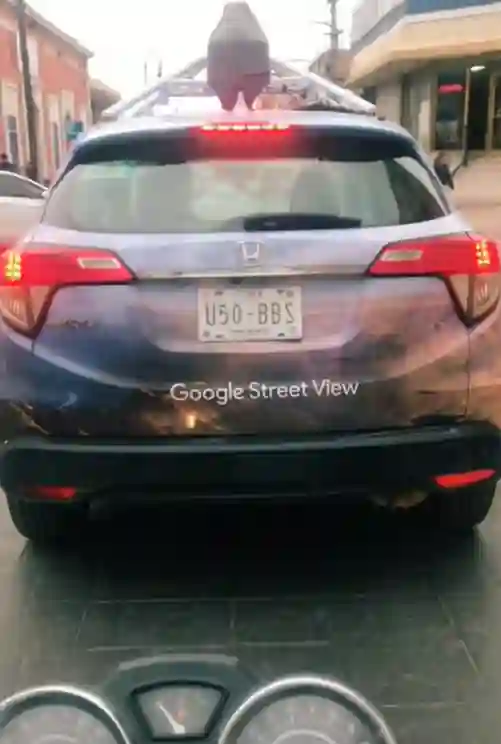 Picture of a Google Car spotted in Saltillo, Coahuila, Mexico on March 9, 2025.