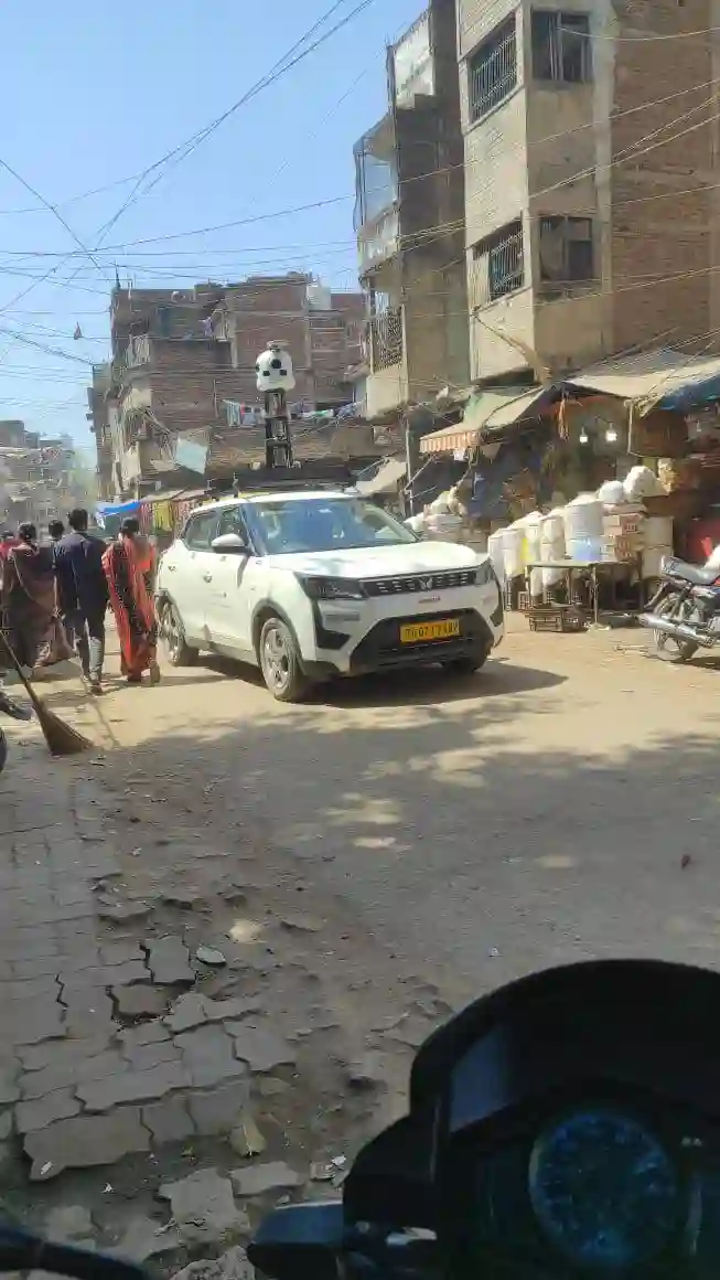 Picture of a Apple Car spotted in Buxar, Bihar, India on March 8, 2025.