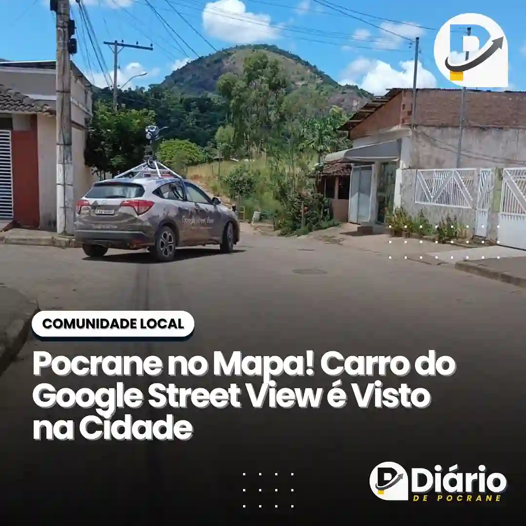 Picture of a Google Car spotted in Pocrane, Minas Gerais, Brazil on March 10, 2025.