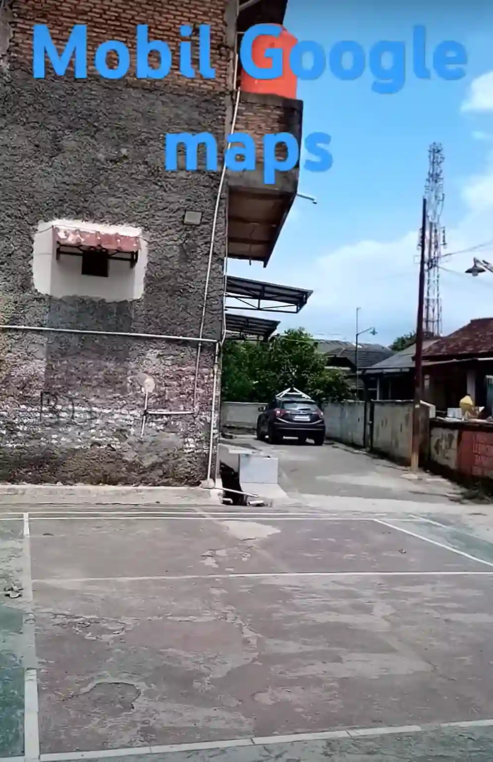Picture of a Google Car spotted in Cibitung, Bekasi, West Java, Indonesia on March 11, 2025.