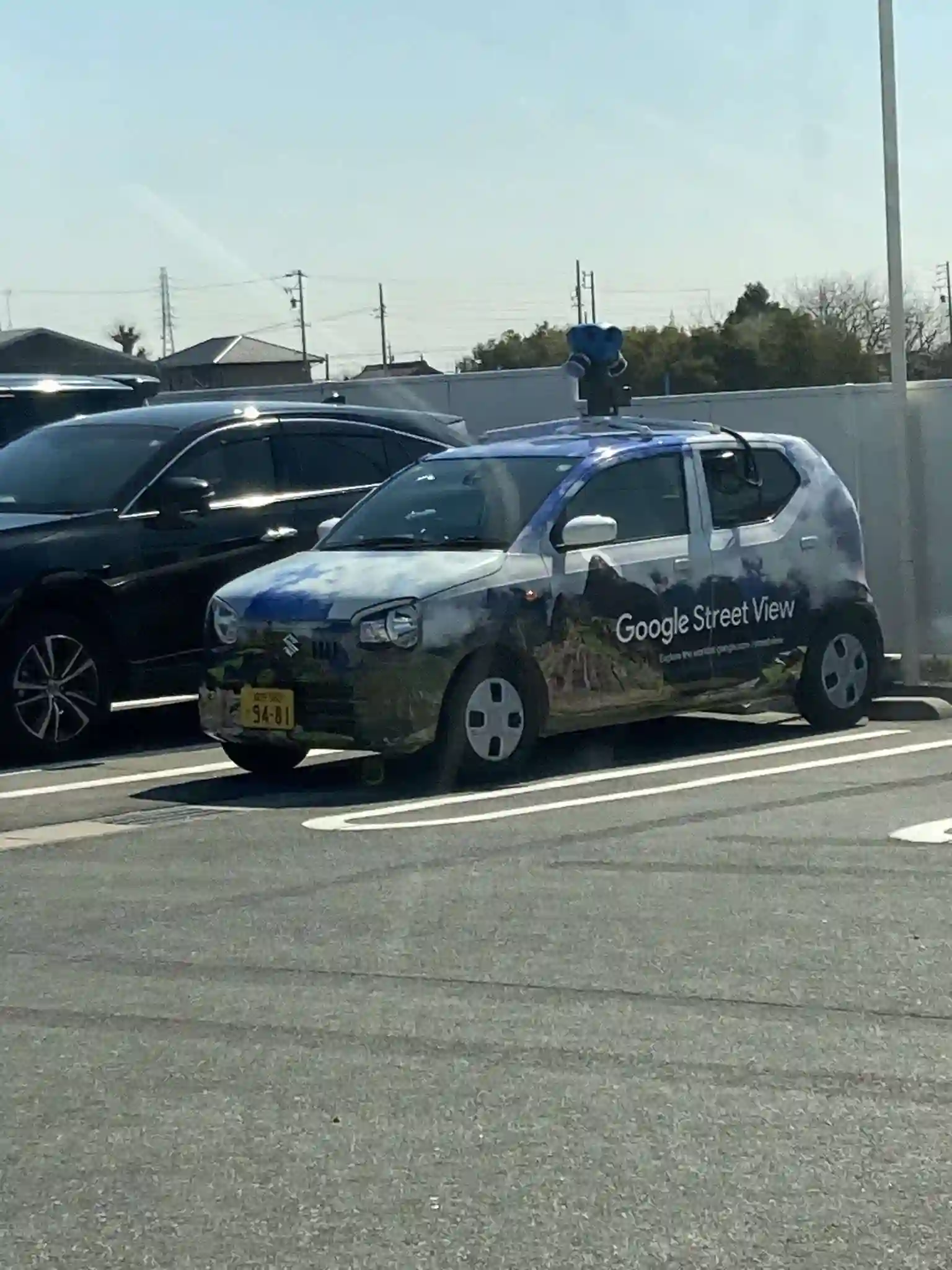 Picture of a Google Car spotted in Aichi, Japan on March 11, 2025.