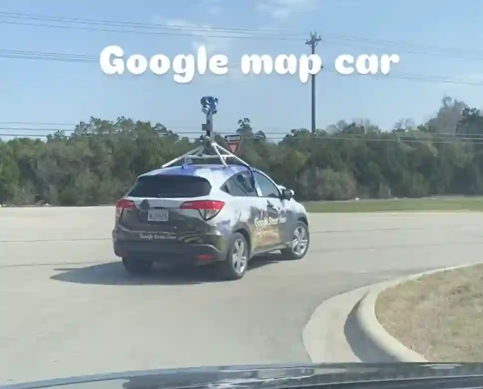 Picture of a Google Car spotted in Leander, Texas, United States on March 11, 2025.