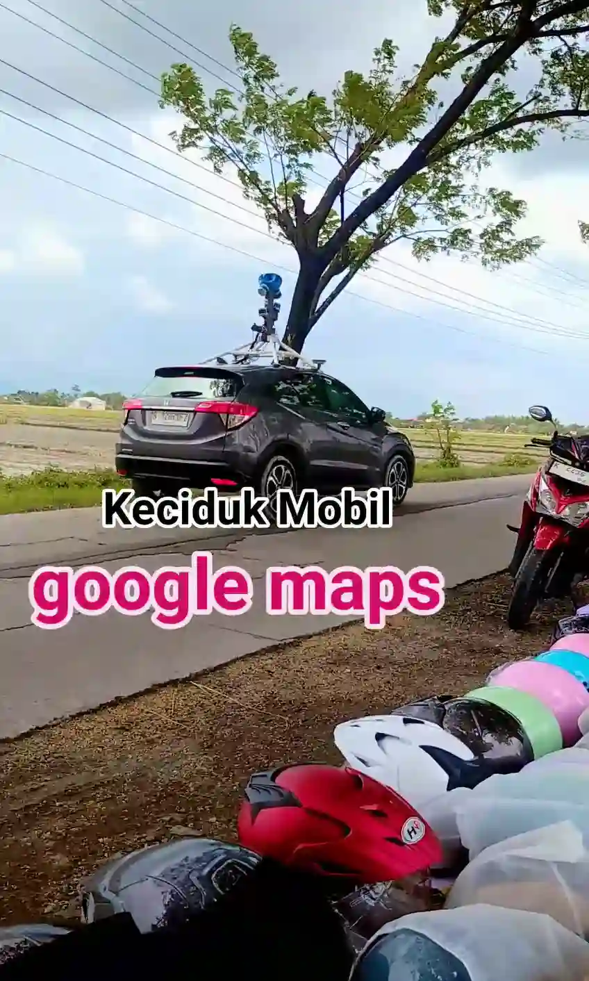 Picture of a Google Car spotted in Purwodadi, Grobogan, Central Java, Indonesia on March 12, 2025.