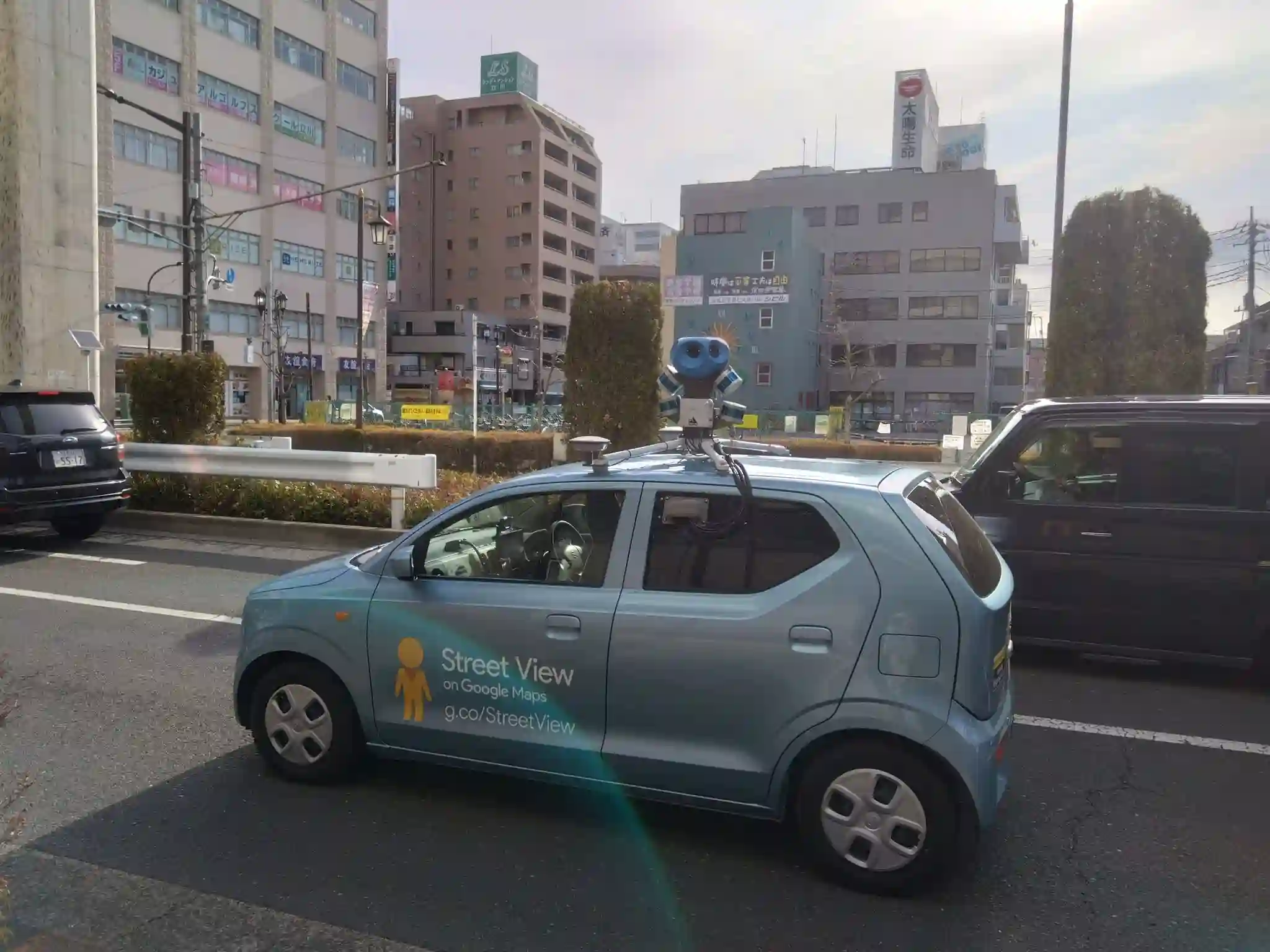 Picture of a Google Car spotted in Tachikawa, Tokyo, Japan on March 14, 2025.