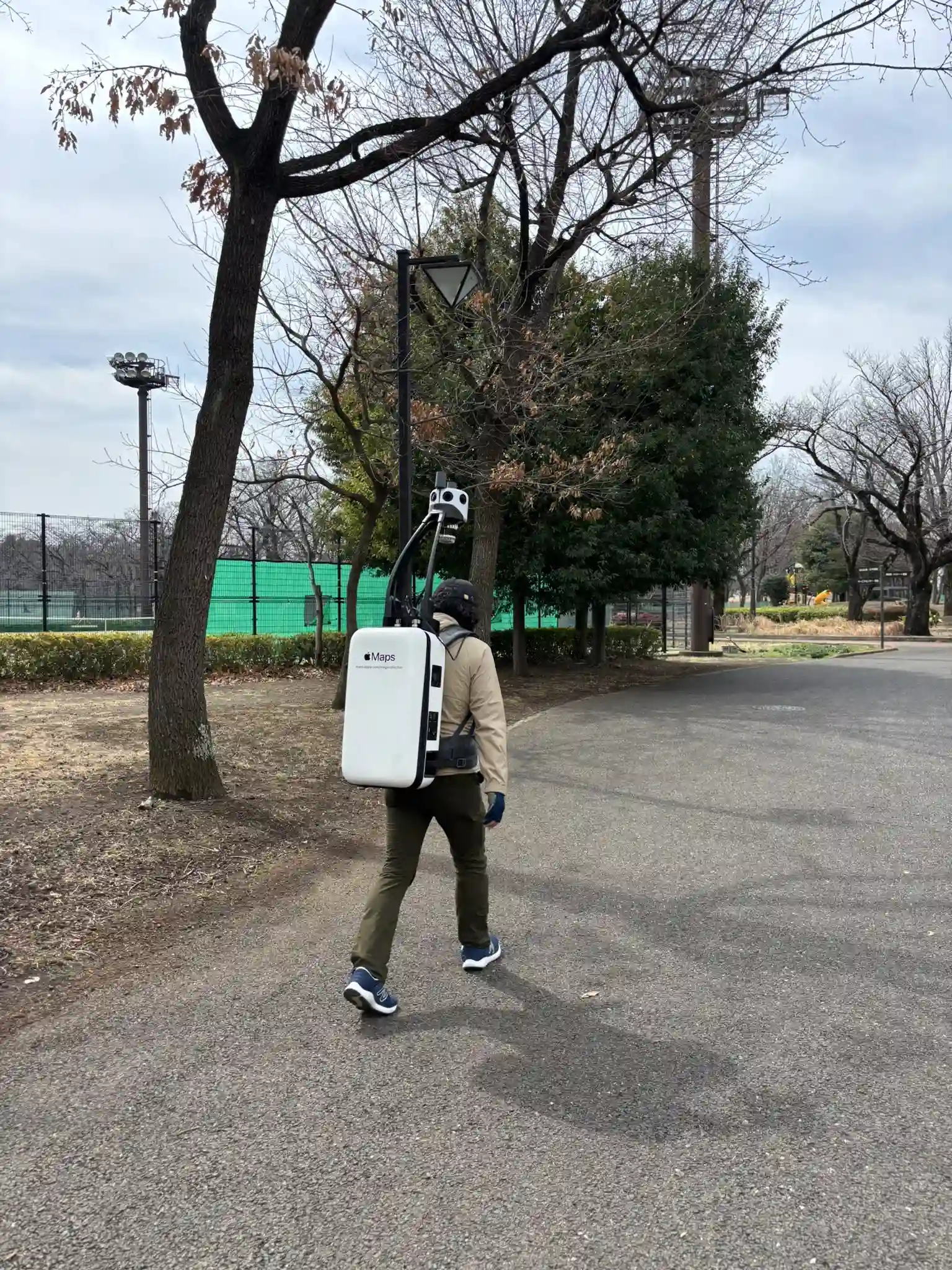 Picture of a Apple Car spotted in Fuchu, Tokyo, Japan on March 13, 2025.