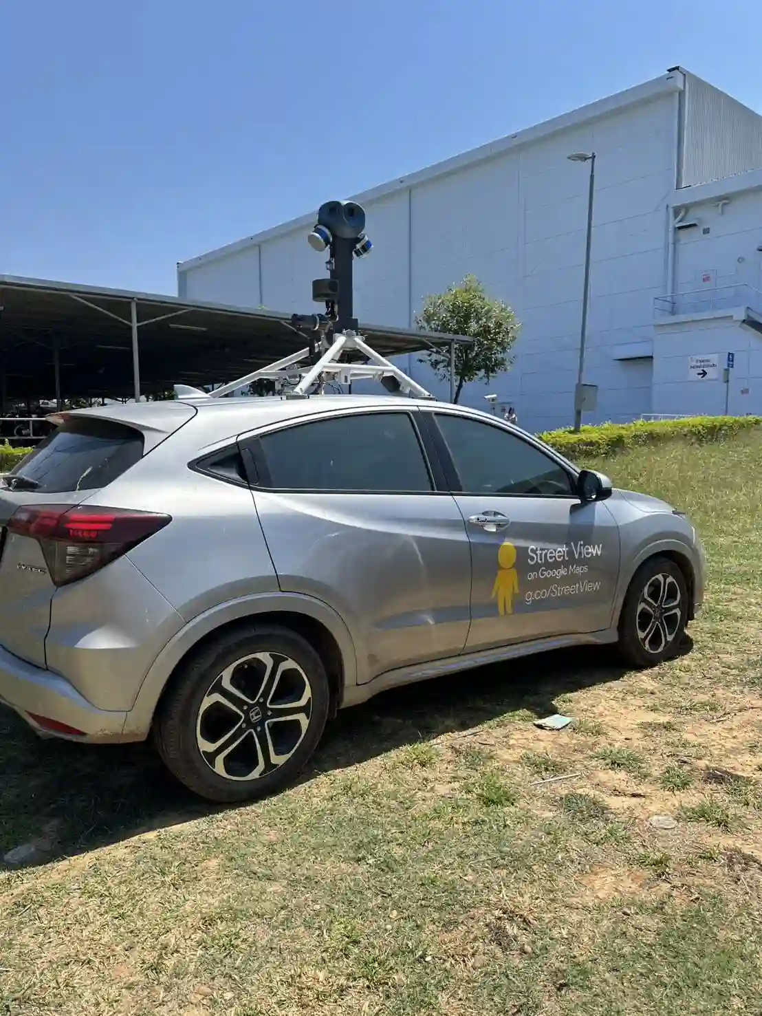 Picture of a Google Car spotted in Mukdahan, Thailand on March 10, 2025.