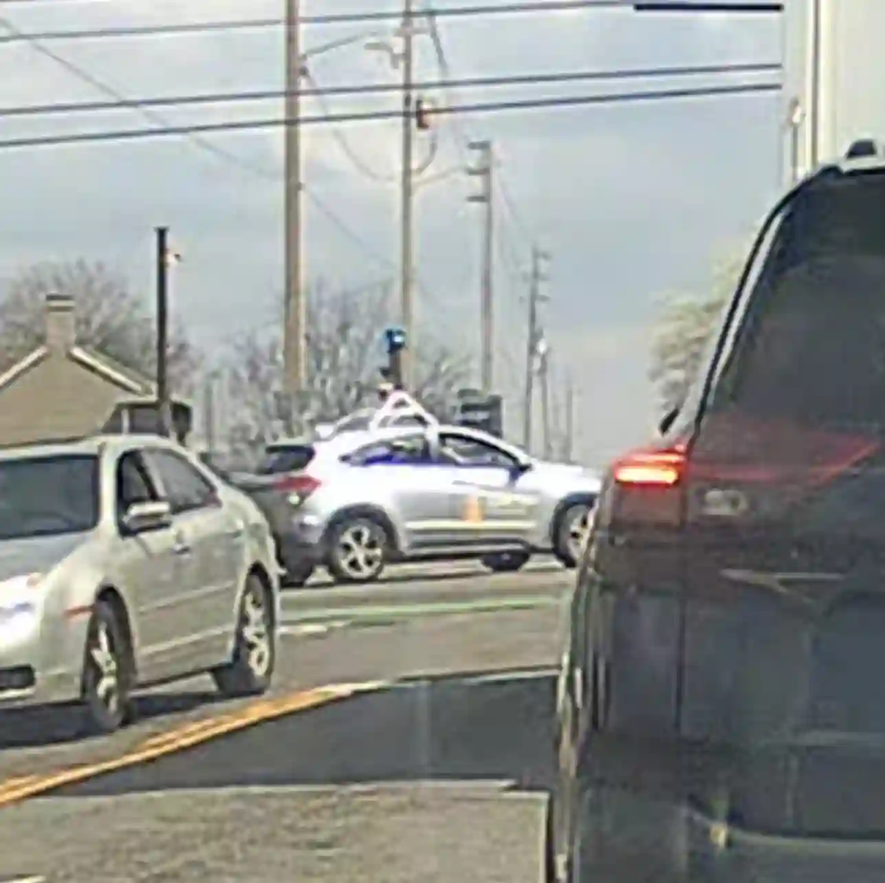 Picture of a Google Car spotted in Nashville, Tennessee, United States of America on March 14, 2025.