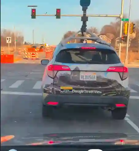 Picture of a Google Car spotted in Milwaukee, Wisconsin, United States on March 14, 2025.
