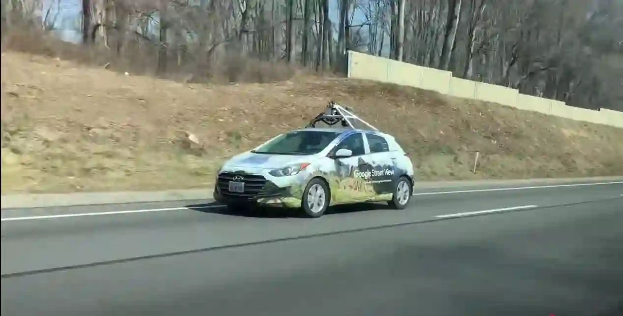 Picture of a Google Car spotted in I-276, Pennsylvania, United States on March 14, 2025.