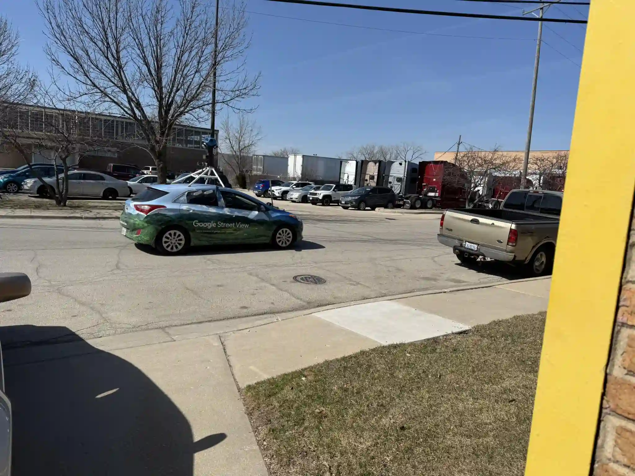 Picture of a Google Car spotted in Skokie, Illinois, United States on March 14, 2025.