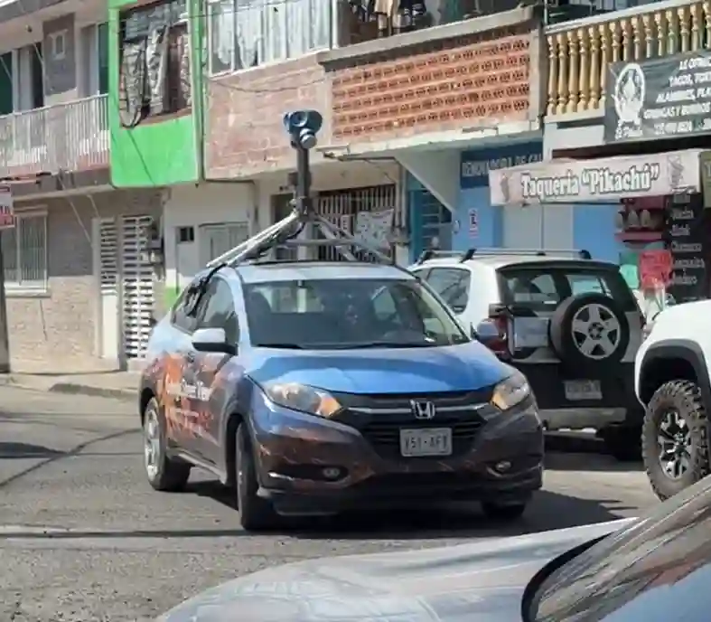 Picture of a Google Car spotted in Xalapa, Veracruz, Mexico on March 13, 2025.