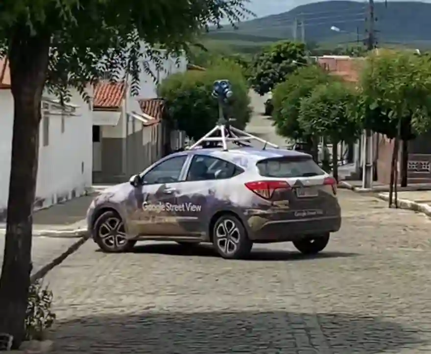 Picture of a Google Car spotted in Ipueira, Rio Grande do Norte, Brazil on March 14, 2025.