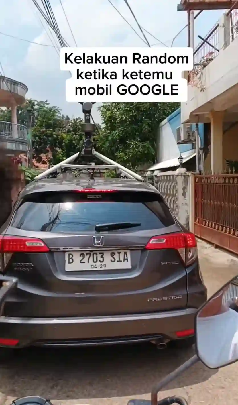 Picture of a Google Car spotted in Indonesia on February 28, 2025.