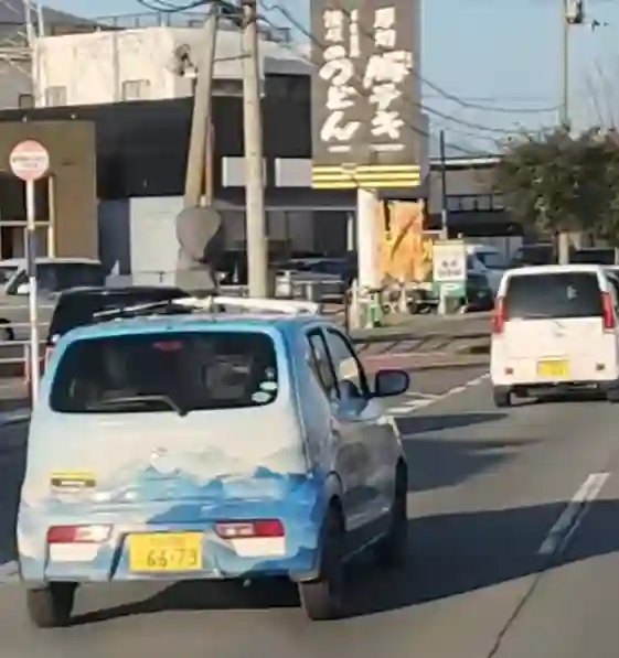 Picture of a Google Car spotted in Matsuyama, Ehime, Japan on March 15, 2025.