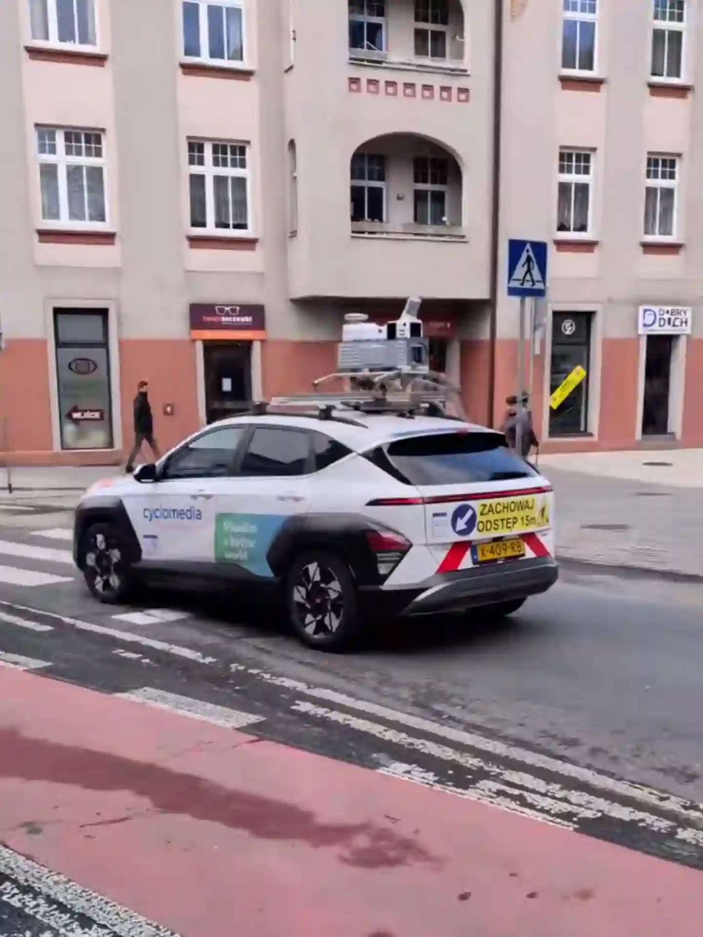 Picture of a Cyclomedia Car spotted in Rybnik, Silesian Voivodeship, Poland on March 17, 2025.