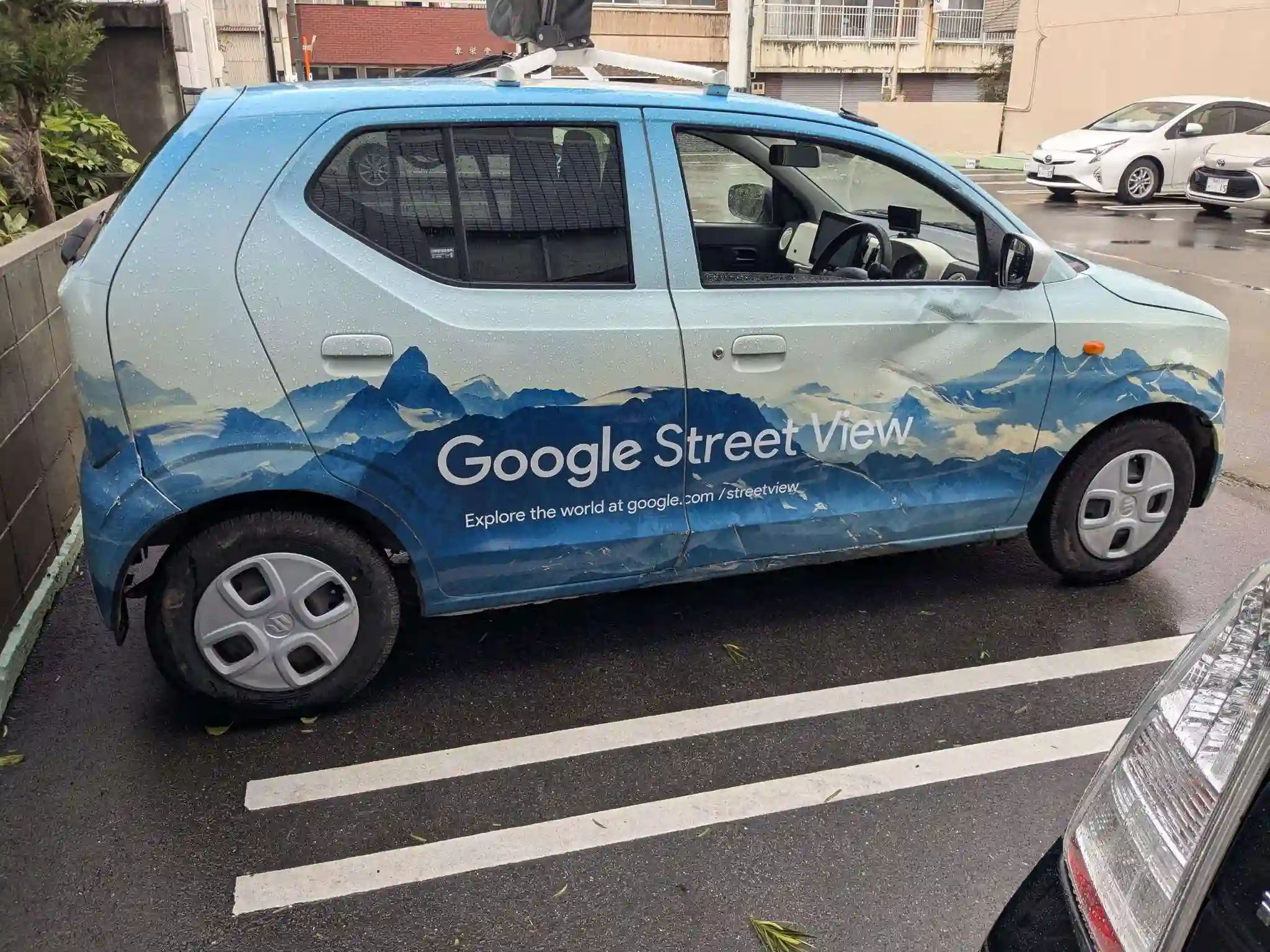 Picture of a Google Car spotted in Tokushima, Tokushima, Japan on March 16, 2025.