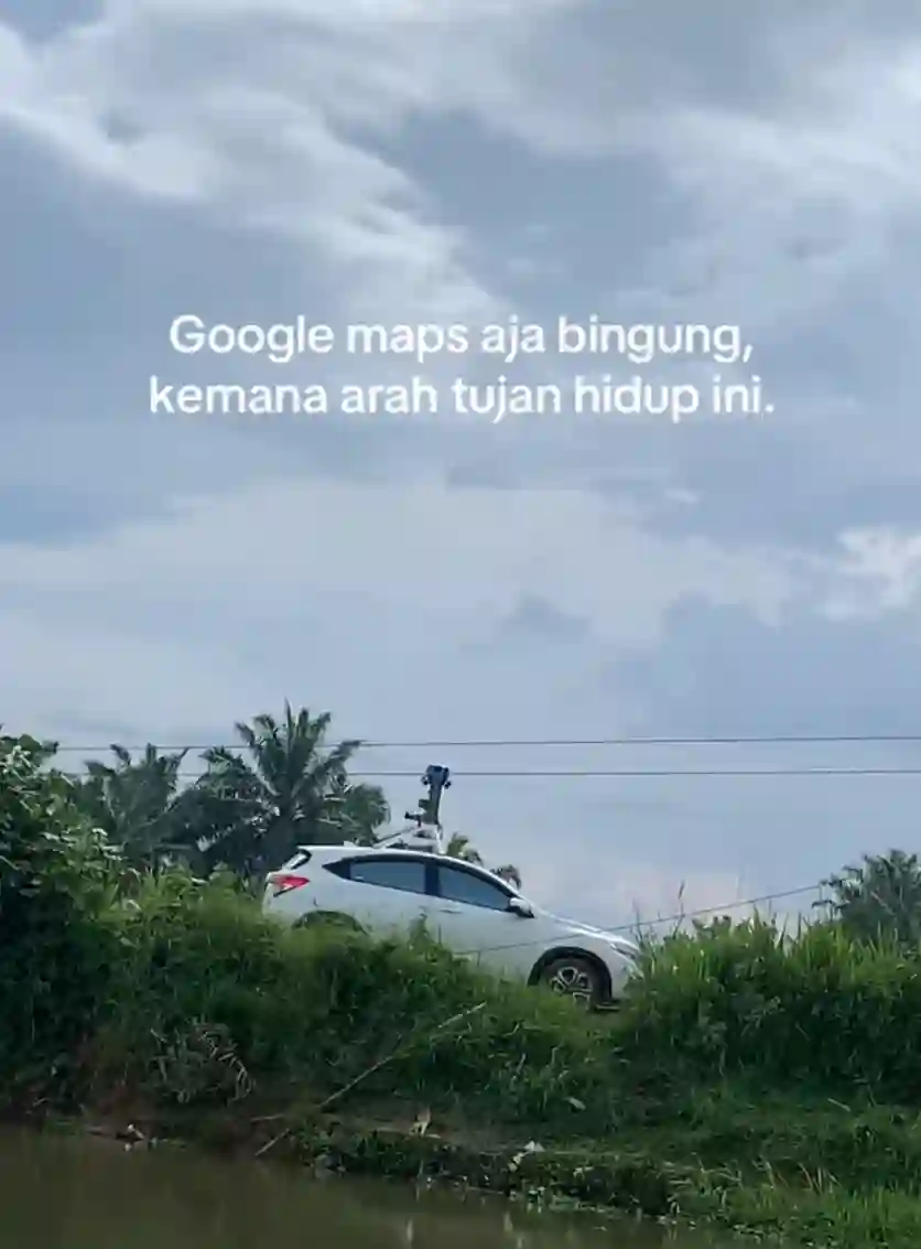 Picture of a Google Car spotted in Lampung, Indonesia on March 16, 2025.