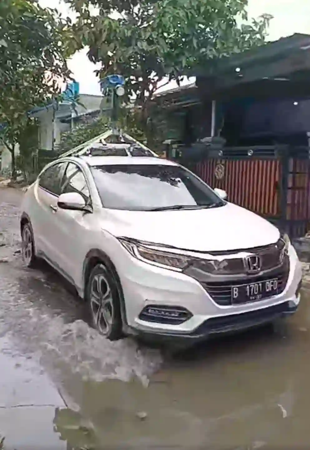 Picture of a Google Car spotted in Majalaya, Karawang, West Java, Indonesia on March 18, 2025.