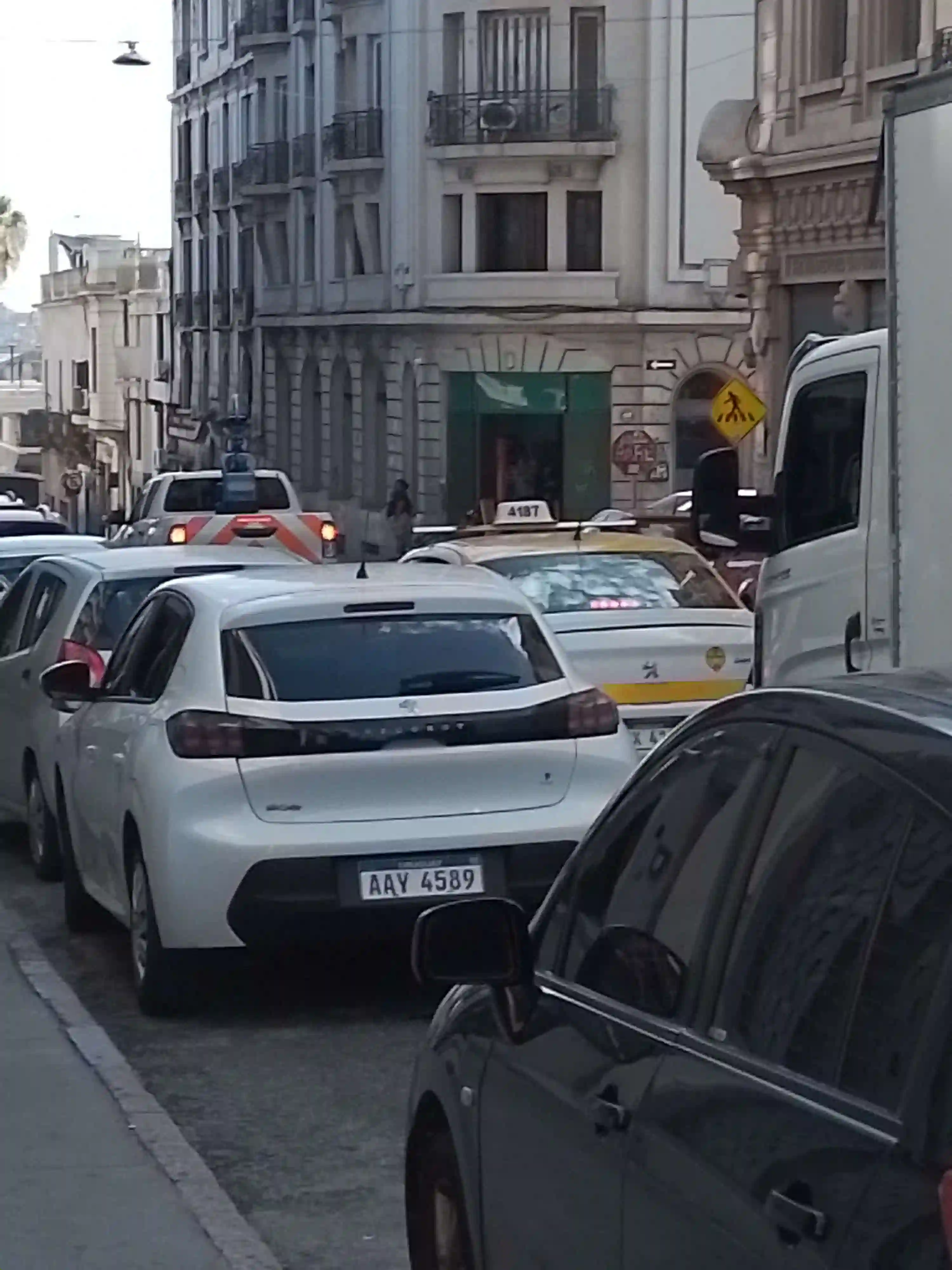 Picture of a Google Car spotted in Montevideo, Uruguay on March 20, 2025.