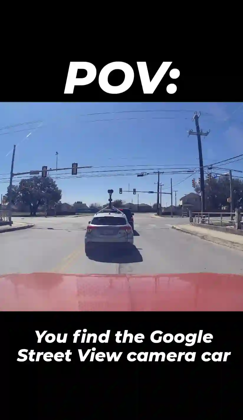 Picture of a Google Car spotted in Texas, United States on March 18, 2025.