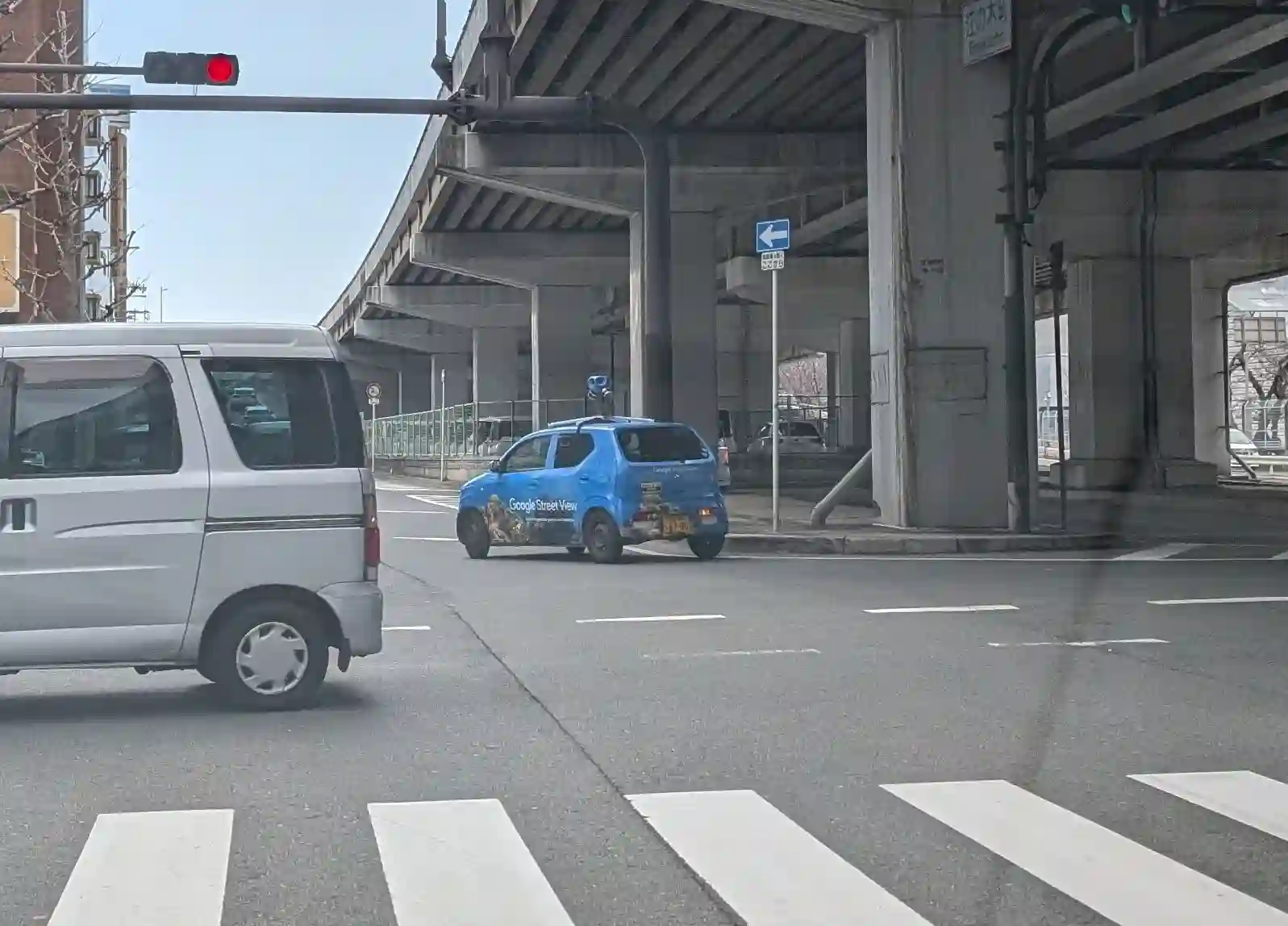 Picture of a Google Car spotted in Suita, Osaka, Japan on March 20, 2025.