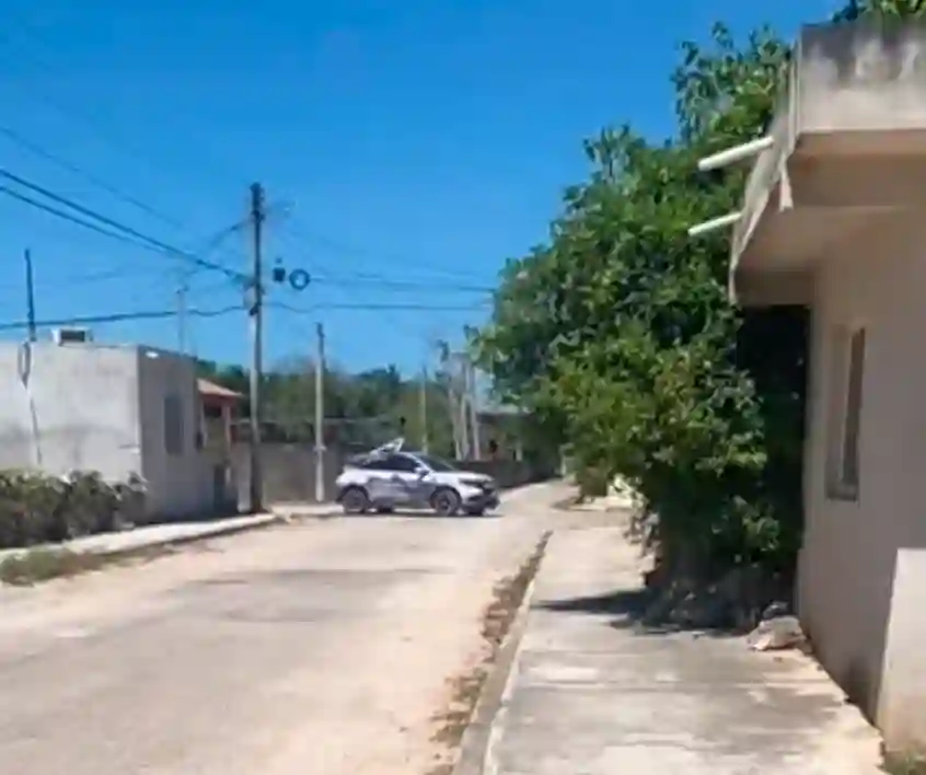 Picture of a Google Car spotted in Yucatan, Mexico on March 19, 2025.