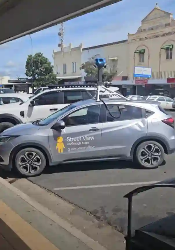 Picture of a Google Car spotted in Dalby, Queensland, Australia on March 22, 2025.