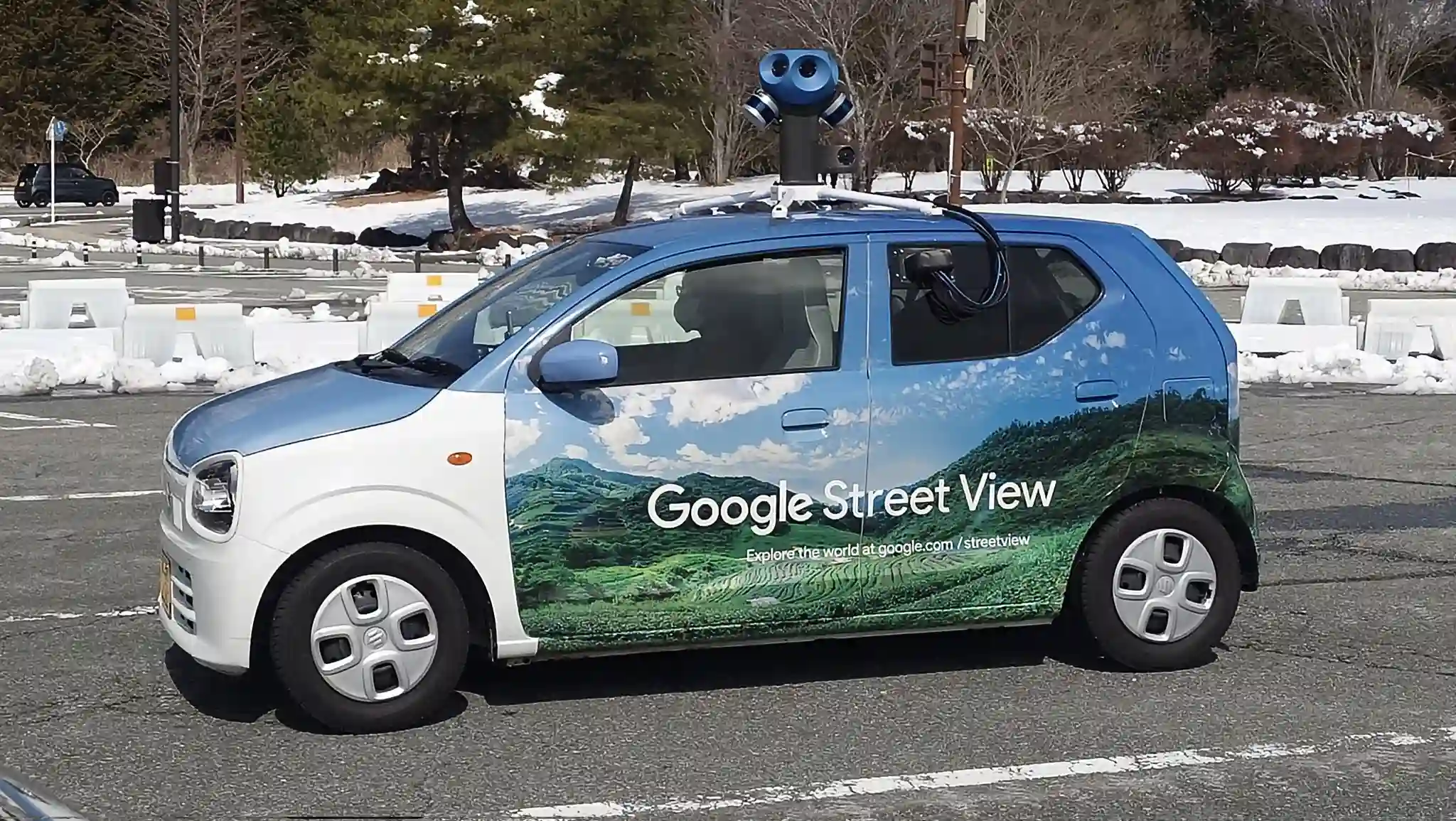 Picture of a Google Car spotted in Miyagi, Japan on March 20, 2025.
