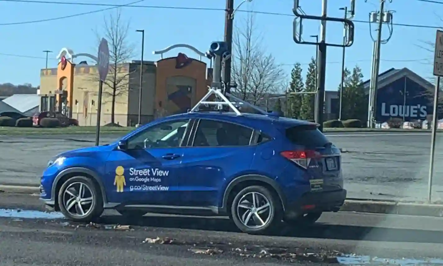 Picture of a Google Car spotted in Reading, Pennsylvania, United States on March 21, 2025.