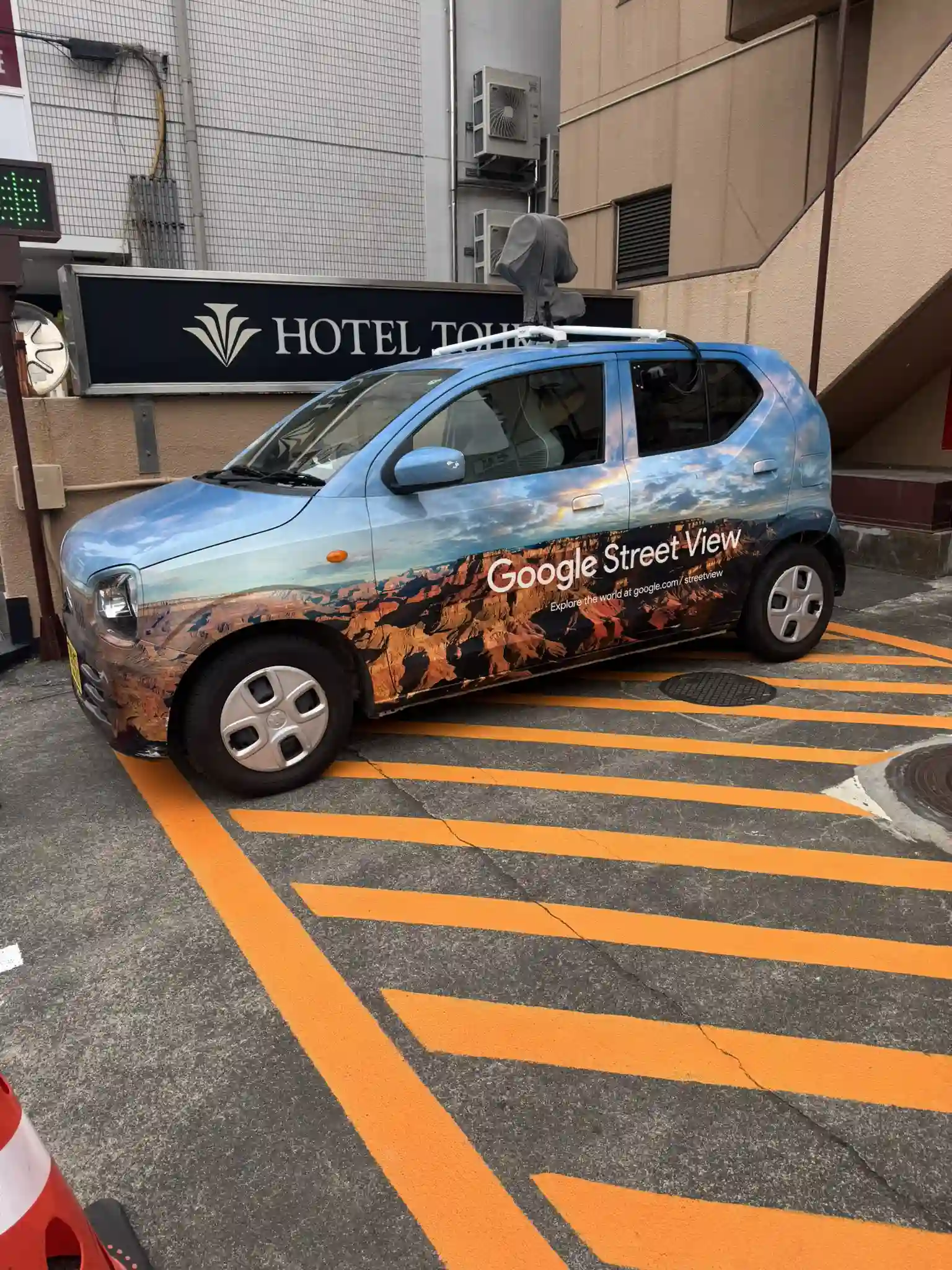 Picture of a Google Car spotted in Atsugi, Kanagawa, Japan on March 25, 2025.