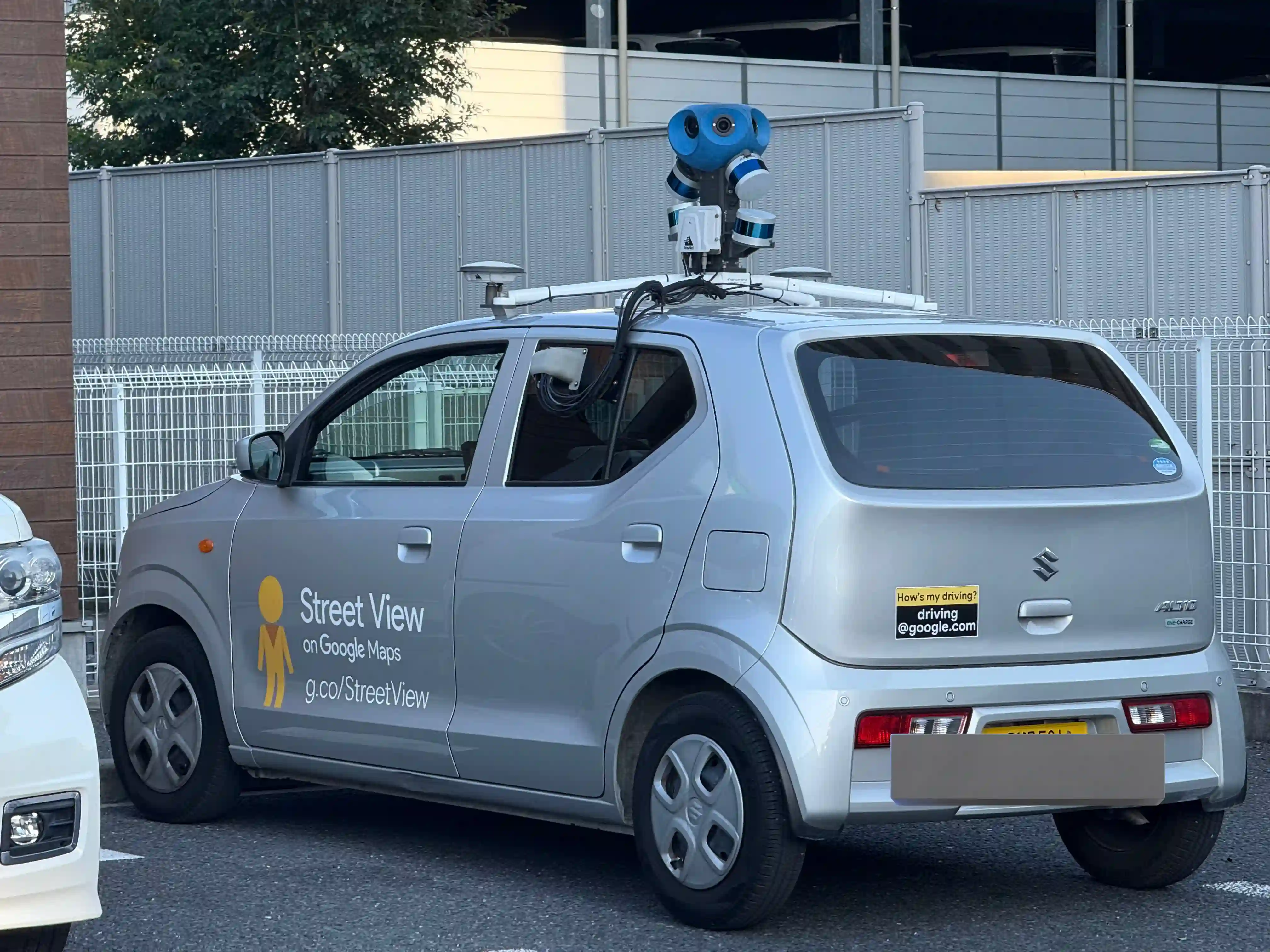 Picture of a Google Car spotted in Aichi, Japan on March 22, 2025.