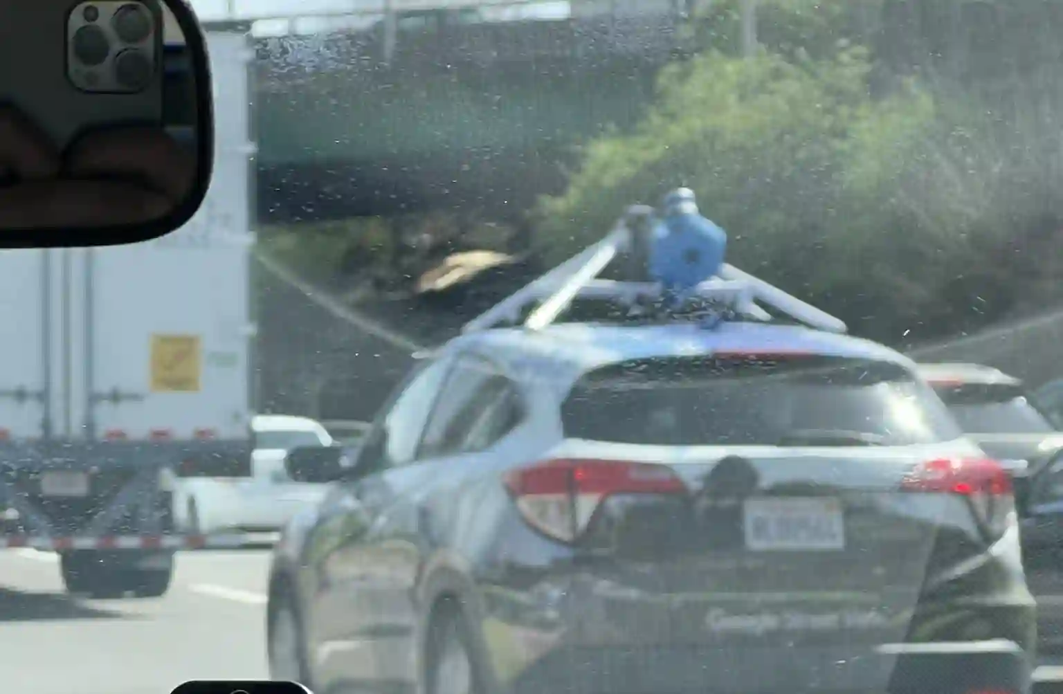 Picture of a Google Car spotted in Nashville, Tennessee, United States of America on March 24, 2025.
