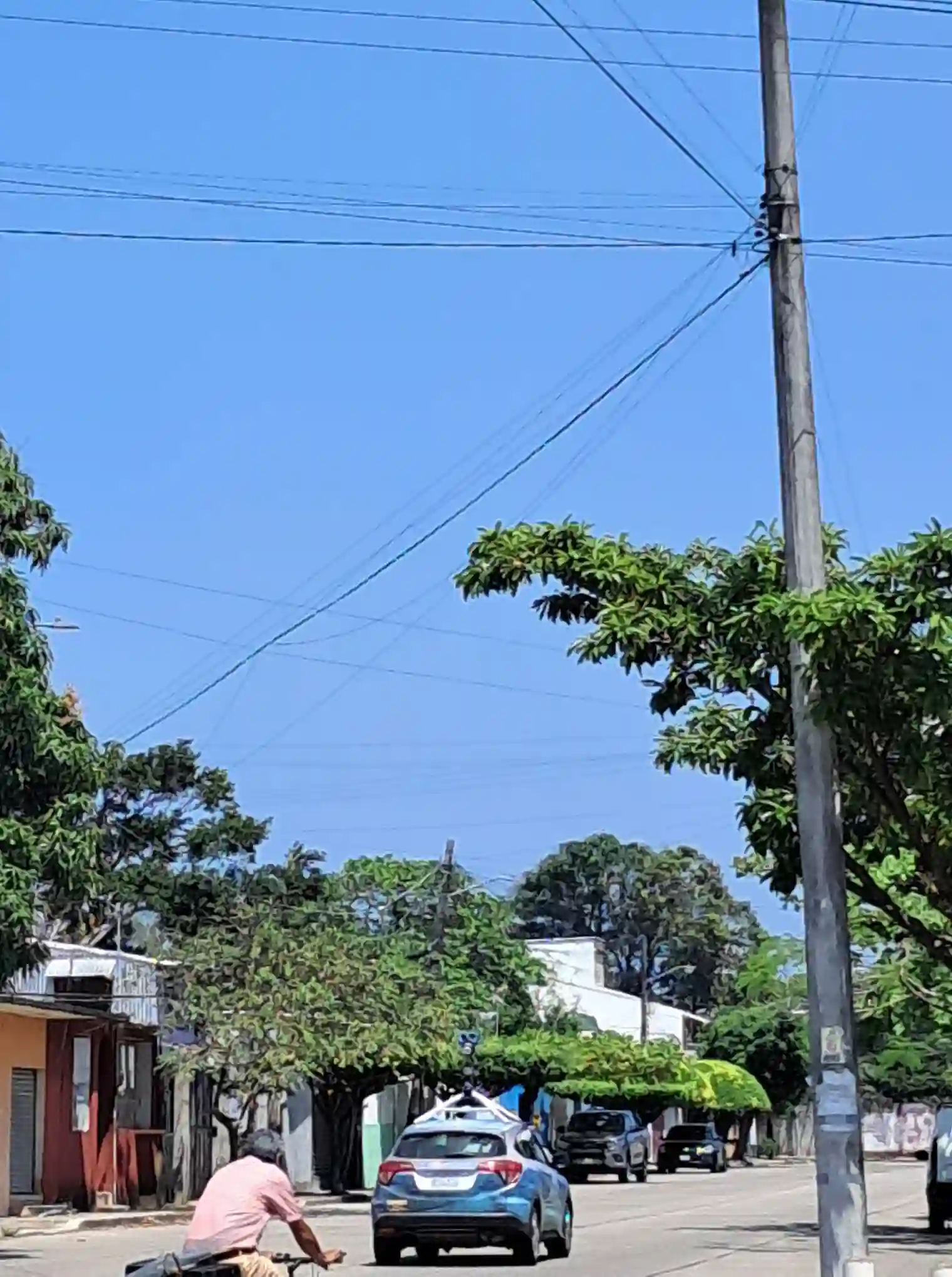 Picture of a Google Car spotted in Coatzacoalcos, Veracruz, Mexico on March 15, 2025.