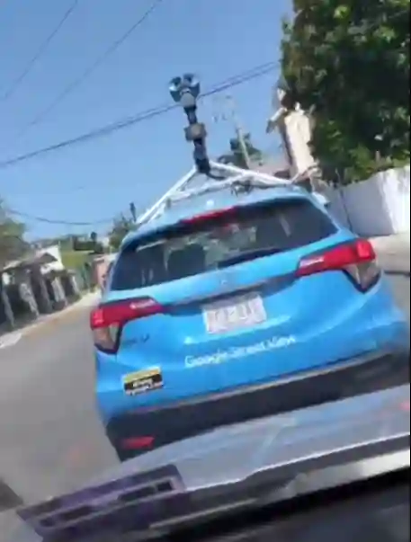 Picture of a Google Car spotted in Ciudad del Carmen, Campeche, Mexico on March 19, 2025.
