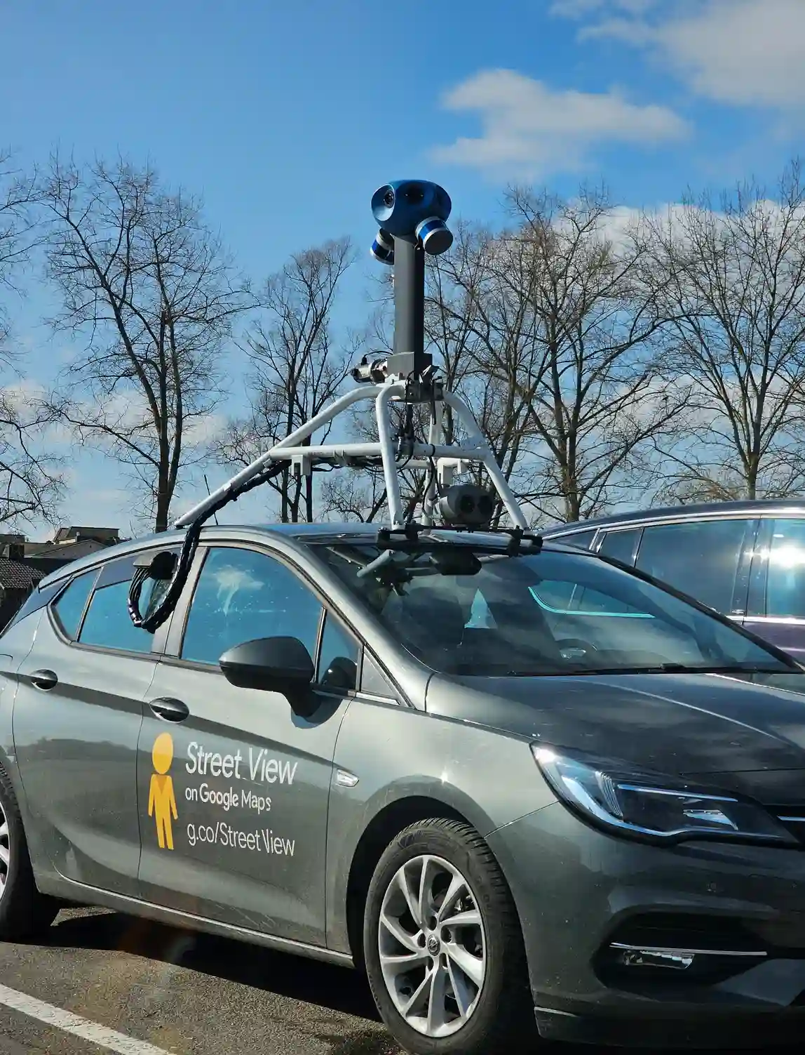 Picture of a Google Car spotted in Panevėžys, Panevėžys County, Lithuania on March 25, 2025.