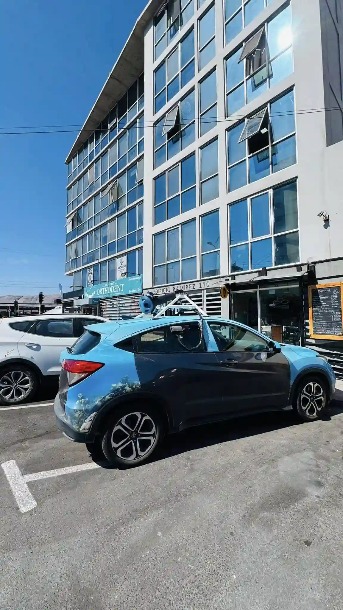 Picture of a Google Car spotted in Iquique, Tarapacá, Chile on March 14, 2025.