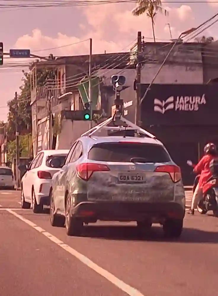 Picture of a Google Car spotted in Manaus, Amazonas, Brazil on July 21, 2024.