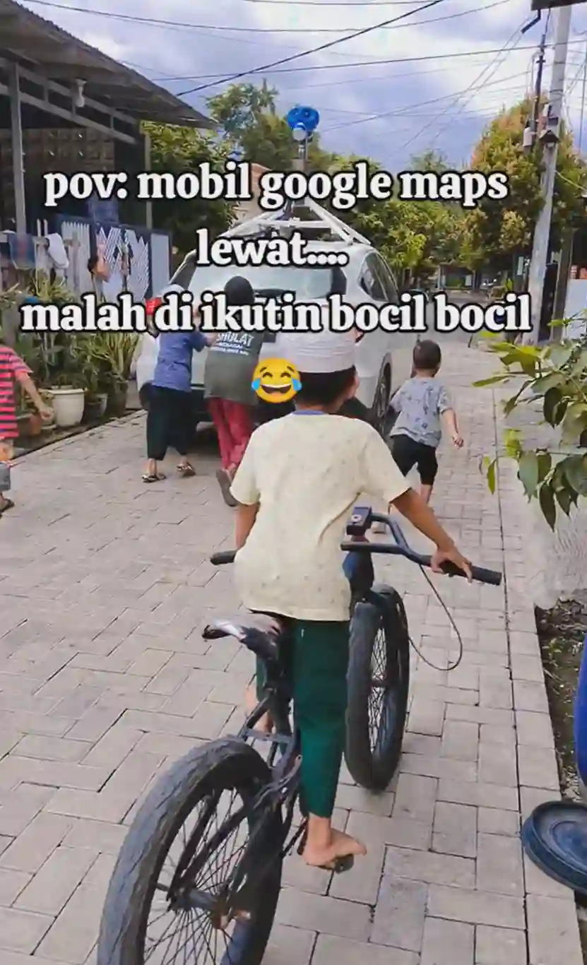 Picture of a Google Car spotted in Karawang, West Java, Indonesia on March 24, 2025.