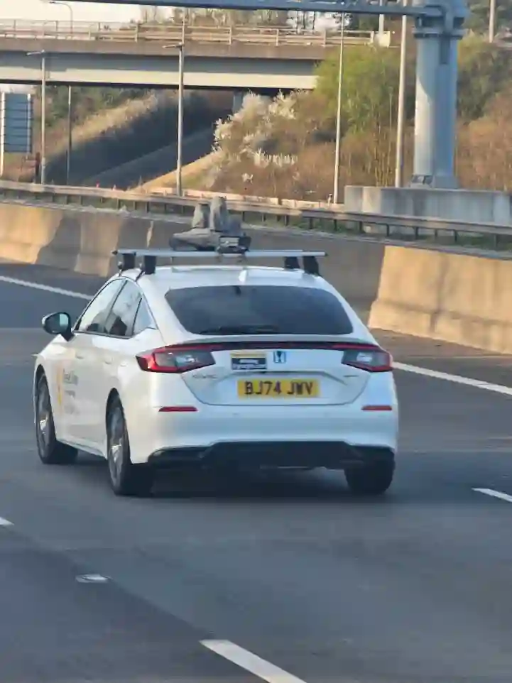 Picture of a Google Car spotted in Kegworth, England, United Kingdom on March 26, 2025.