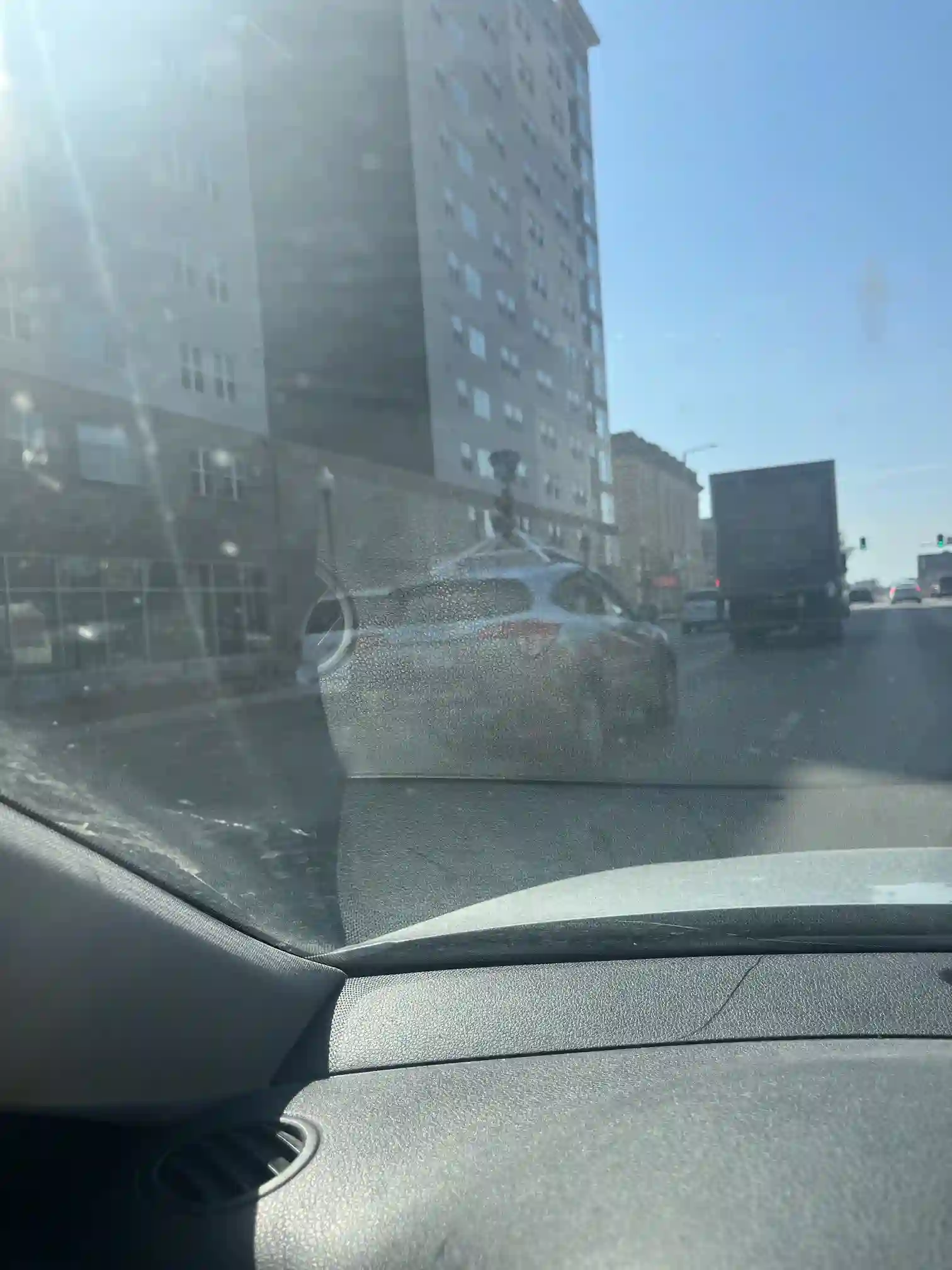 Picture of a Google Car spotted in Omaha, Nebraska, United States on March 27, 2025.