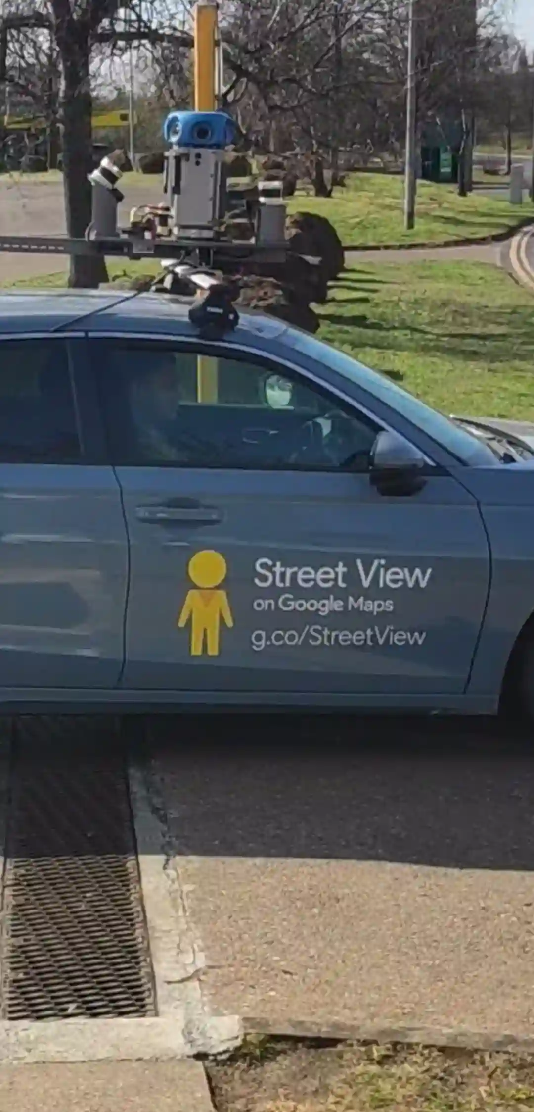Picture of a Google Car spotted in Manchester, England, United Kingdom on March 27, 2025.