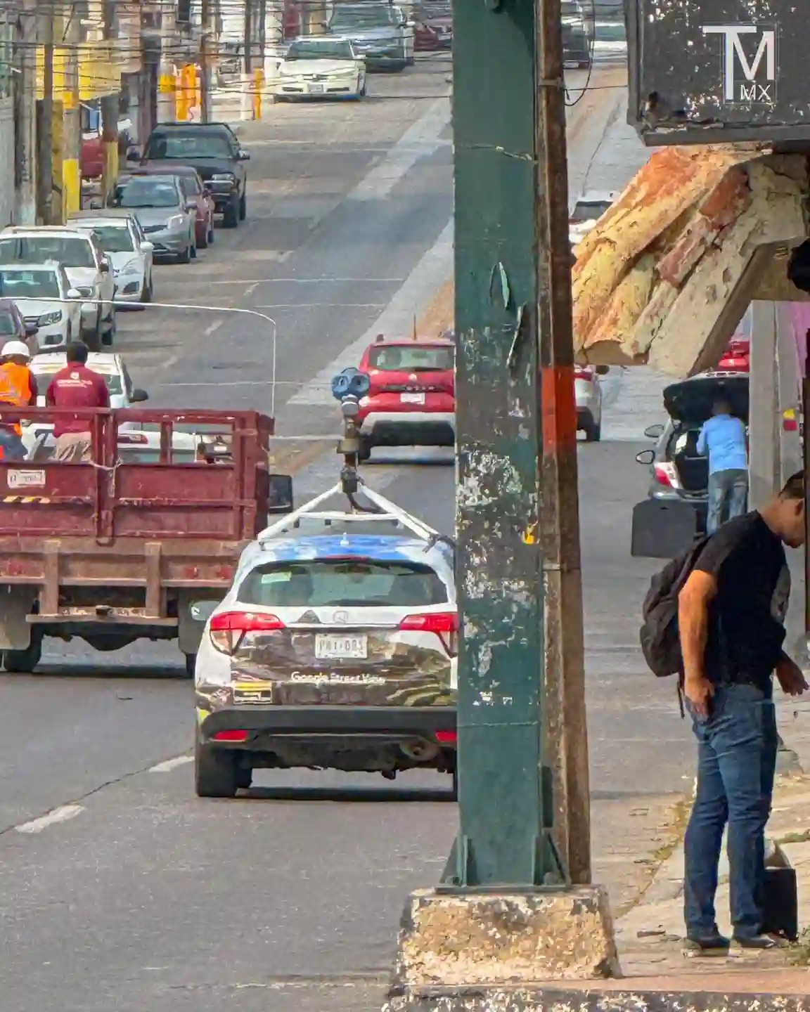 Picture of a Google Car spotted in Tampico, Tamaulipas, Mexico on March 28, 2025.